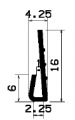 TU1- 0378 - EPDM-Gummi -Profile - U-Profile