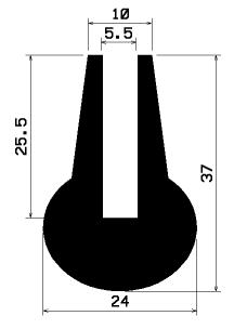 SL 2017 - Co-Ex-Profile ohne Metalleinsätze - Kantenschutzprofile