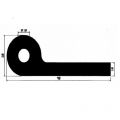 FN 2561 - EPDM-Gummi-Profile - Fahnenprofile bzw. P-Profile