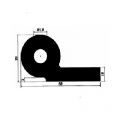 FN 2572 - EPDM-Gummi-Profile - Fahnenprofile bzw. P-Profile