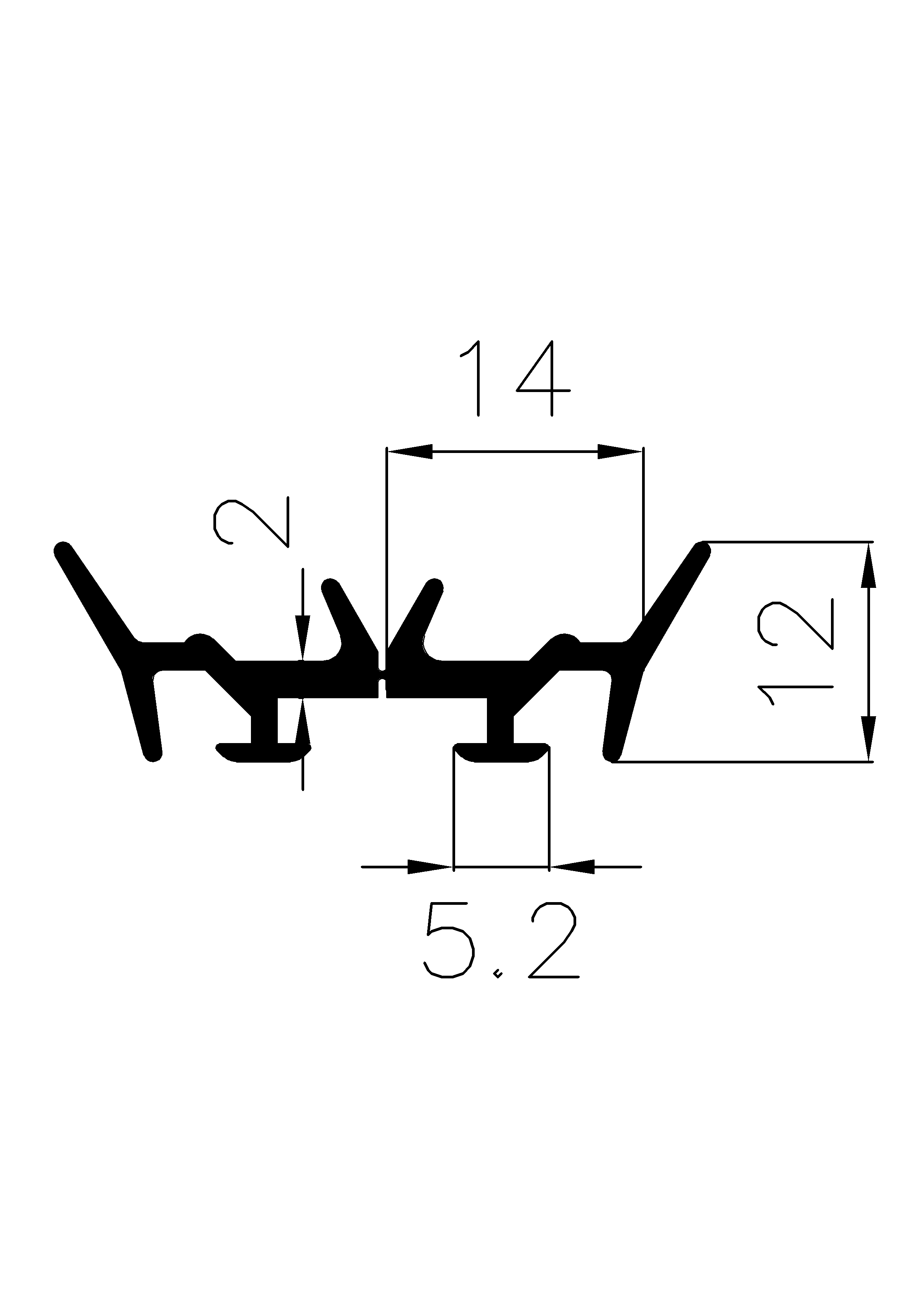 1770370KG - Glazing profiles