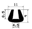 TU1- 0643 - EPDM-Gummi -Profile - U-Profile