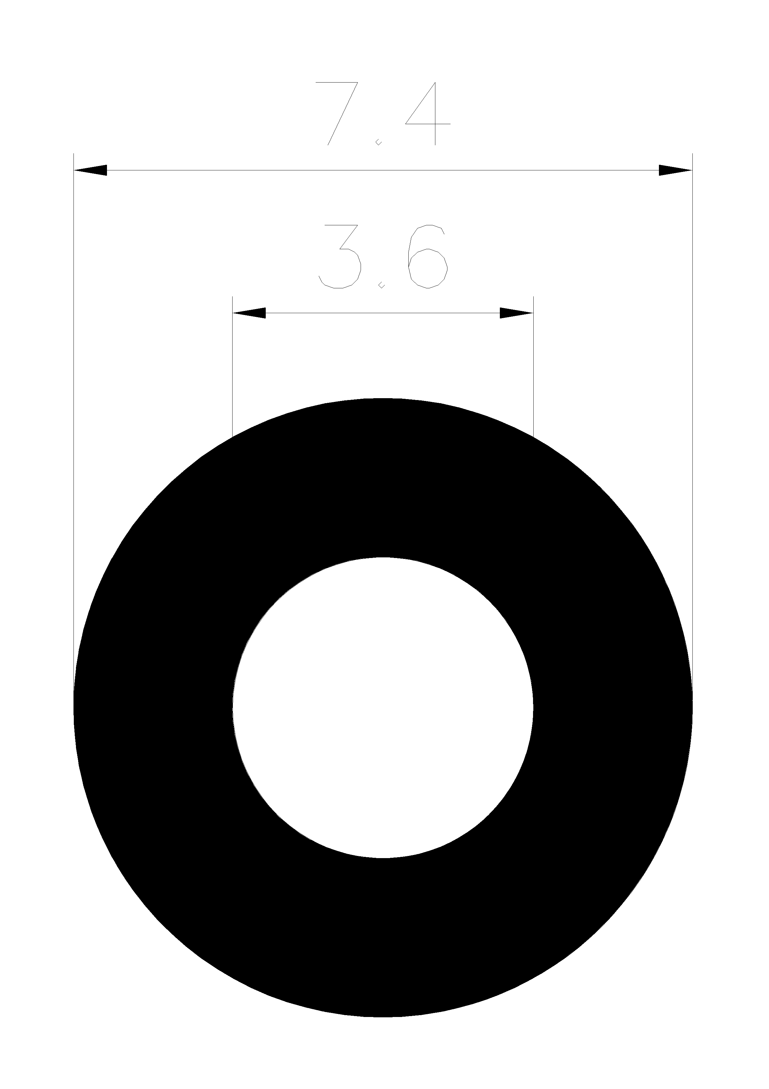 18250370KG - EPDM Gummiprofile - Rohrprofile