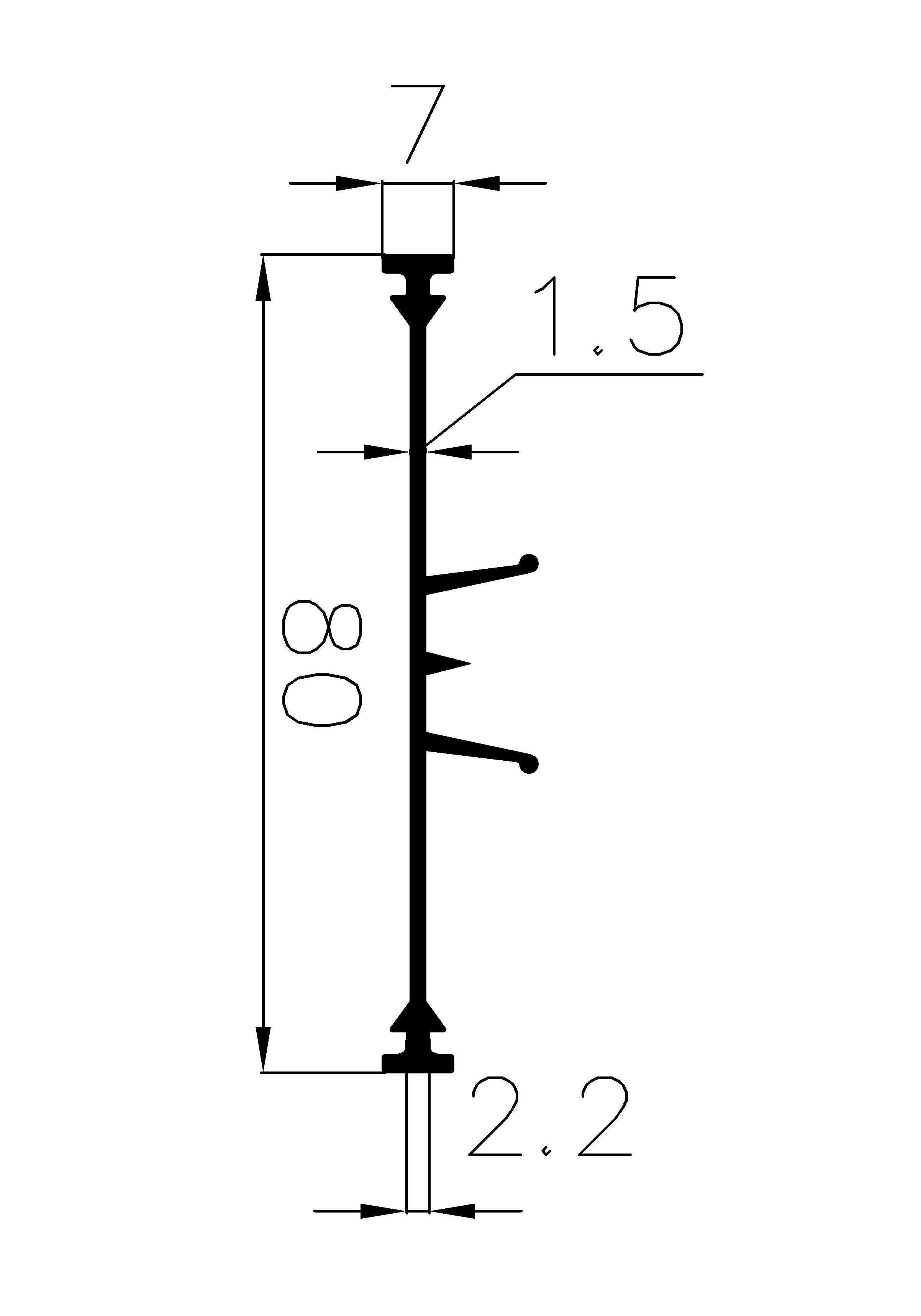 1980370KG - EPDM-Kautschukprofile - Rolltor- und Fingerschutzprofile