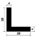 Wi 0684 - rubber profiles - Angle shape profiles Wi 0684 - rubber profiles - Angle shape profiles