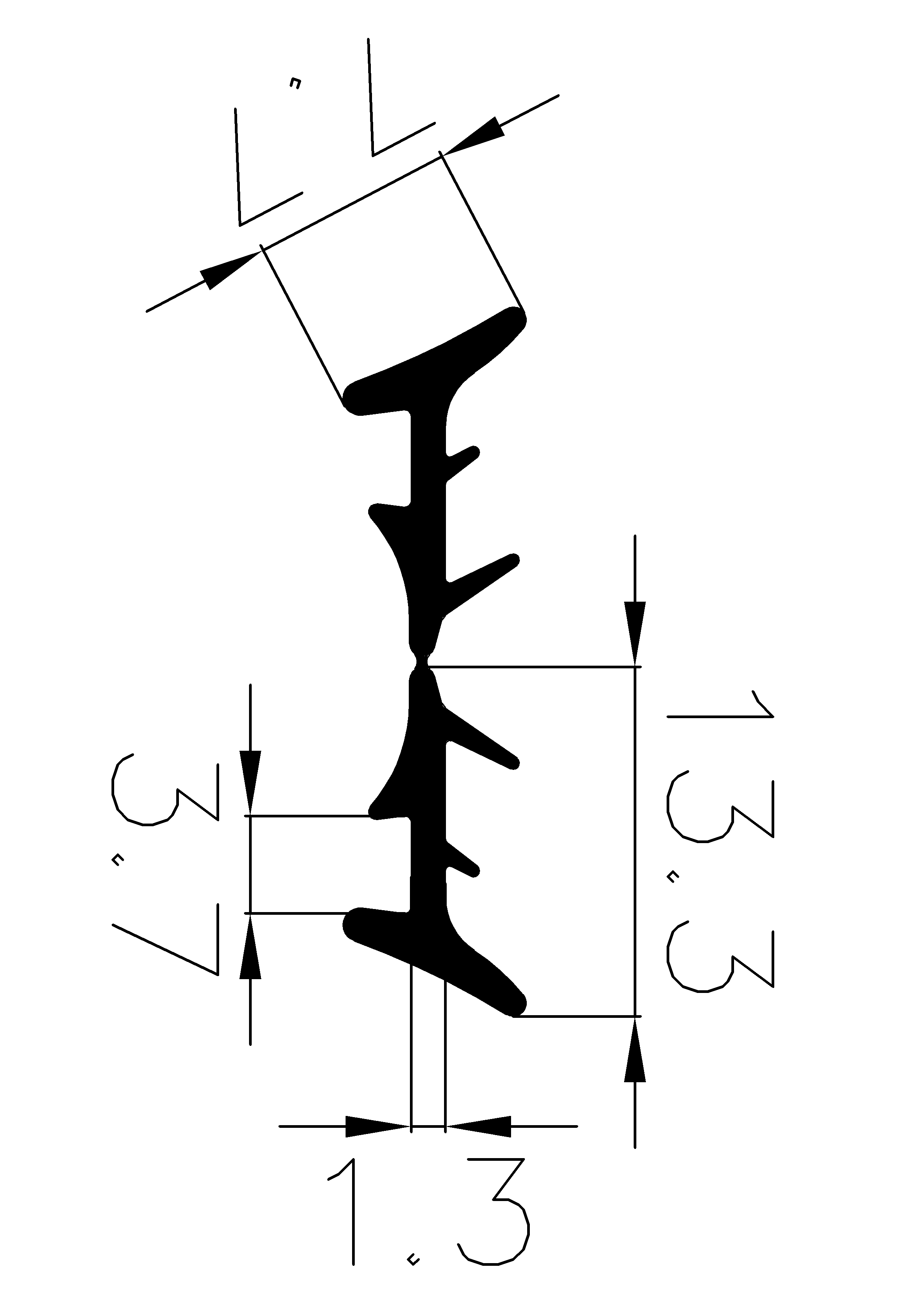 2360370KG - Verglasunsprofile