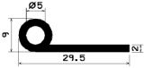 FN 1409 - Silikon Profile - Fahnenprofile bzw. P-Profile