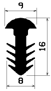 FA 0839 - rubber profiles - Cover and T-profiles