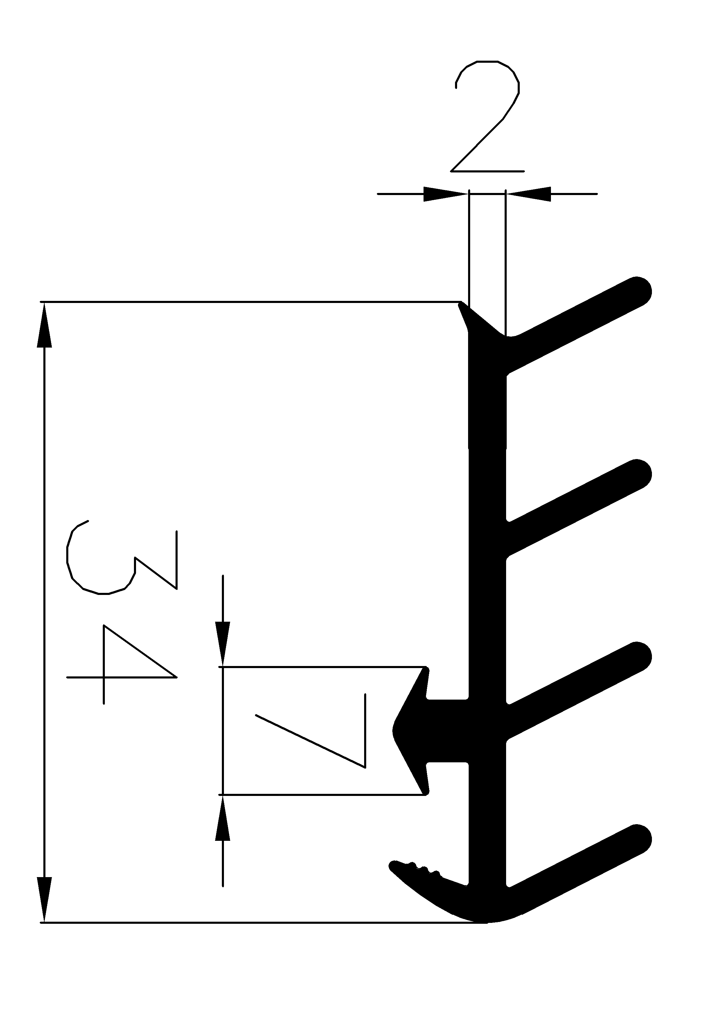 3180365KG - rubber profiles - Cover and T-profiles