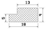 MZS 25276 - Schaumgummiprofile bzw. Moosgummiprofile - Winkelprofile / L-Profile