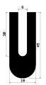 TU1- 1276 - EPDM-Gummi -Profile - U-Profile