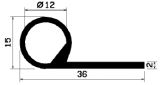 FN 1285 - Silikon Profile - Fahnenprofile bzw. P-Profile