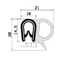 SD-0067 - Co-Ex-Profile mit Metalleinsätze - Kantenschutzprofile