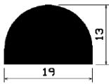 HR 1451 - Silikonkautschukprofile - Halbrundprofile / D-Profile