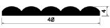 F 1591 - EPDM-Profile - Schutzmaskenprofile