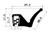 SD-0086 - Co-Ex-Profile mit Metalleinsätze - Kantenschutzprofile