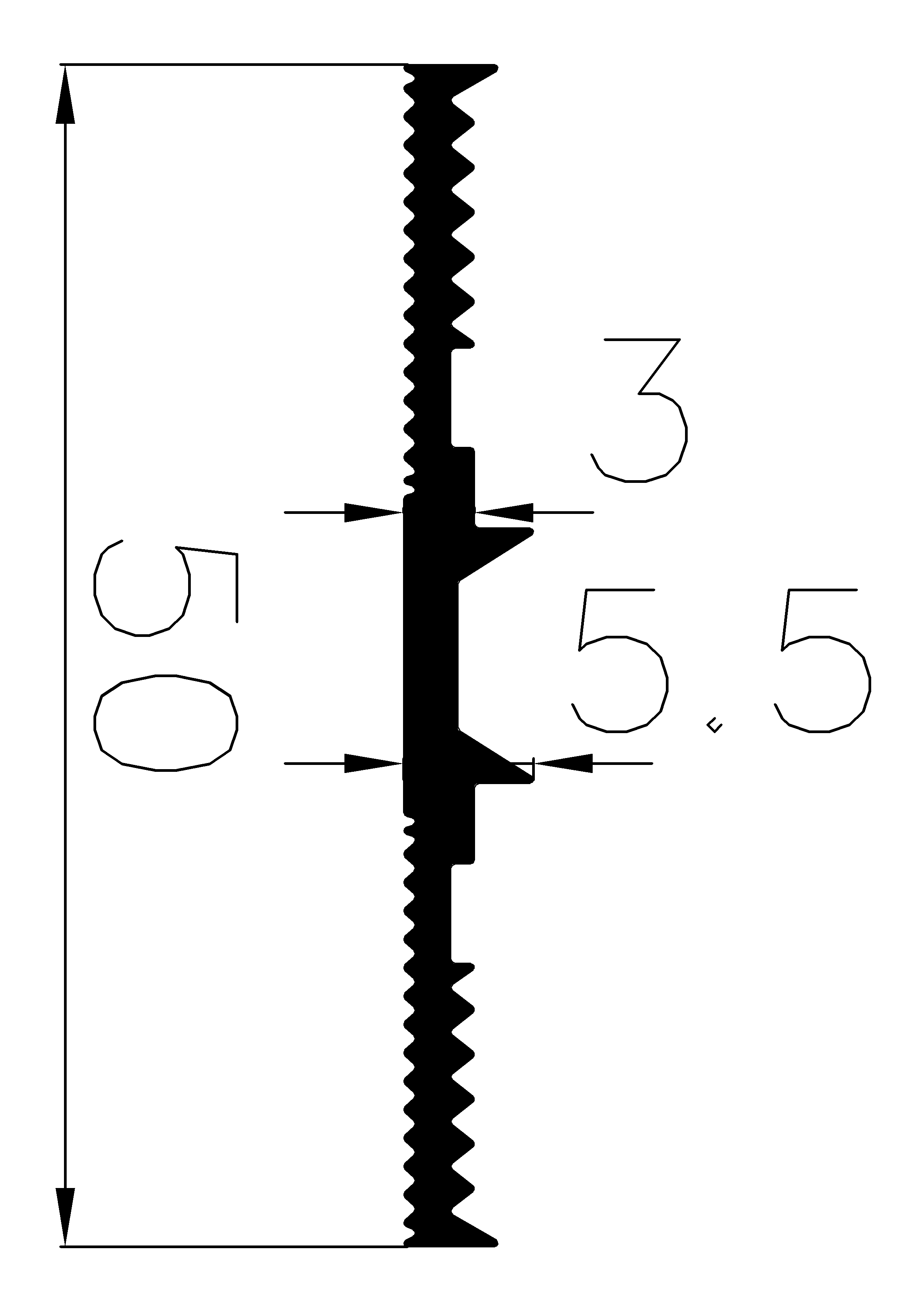 5720380KG - EPDM-Profile - Schutzmaskenprofile