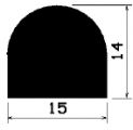 HR 1686 - Silikonkautschukprofile - Halbrundprofile / D-Profile