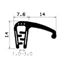 SD-0084 - Co-Ex-Profile mit Metalleinsätze - Kantenschutzprofile