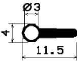FN 1856 - Silikon Profile - Fahnenprofile bzw. P-Profile