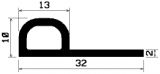 FN 1956 - EPDM-Gummi-Profile - Fahnenprofile bzw. P-Profile