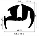 KL 2469 - stabilizing EPDM profiles - Stabilizing and stretcher profiles