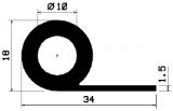 FN 2256 - Silikon Profile - Fahnenprofile bzw. P-Profile