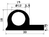 FN 2377 - EPDM-Gummi-Profile - Fahnenprofile bzw. P-Profile