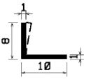 Wi 2386 - rubber profiles - Angle shape profiles