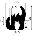 KL 2427 - stabilizing EPDM profiles - Stabilizing and stretcher profiles