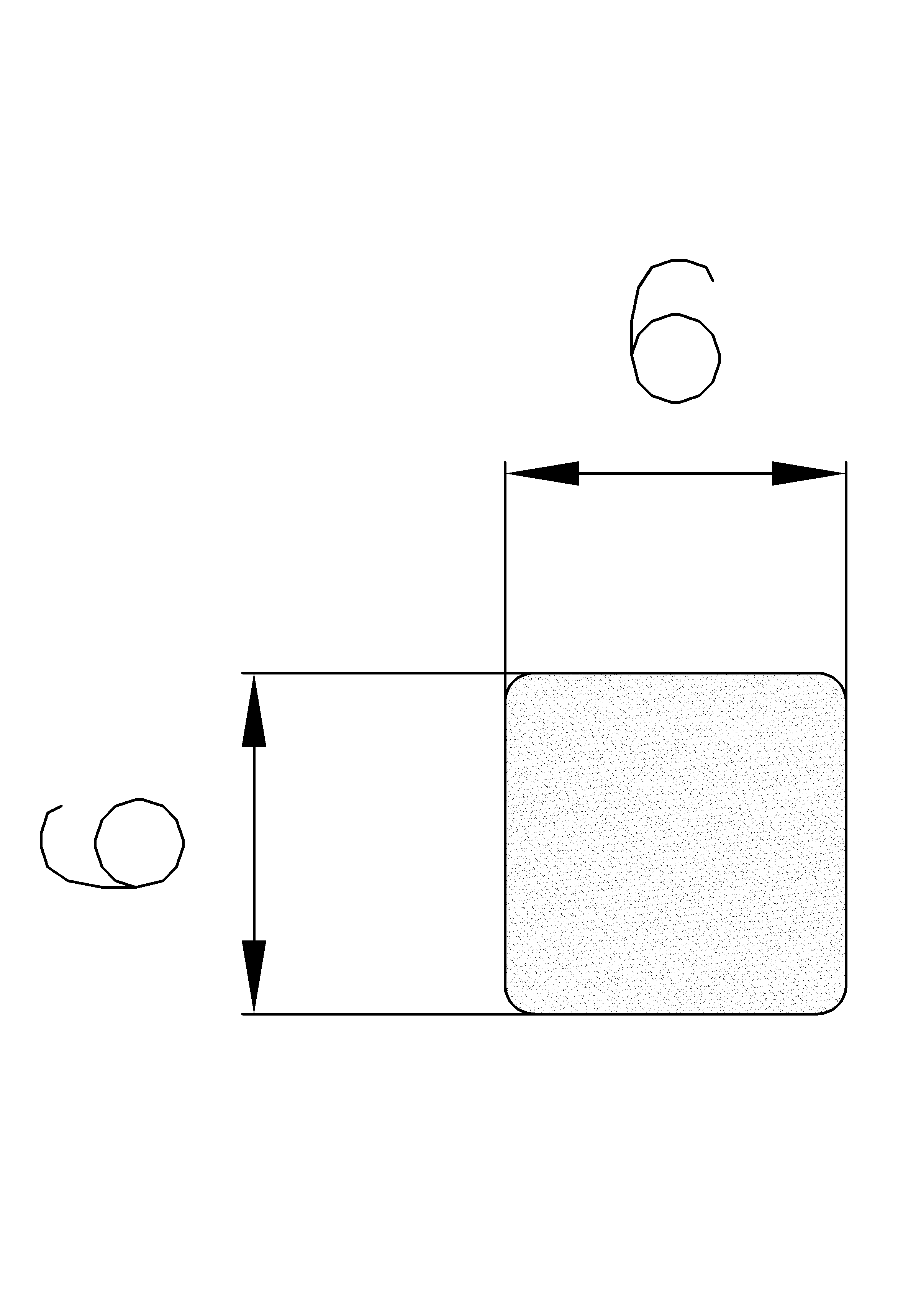 8530403KG - sponge profiles - Square profiles