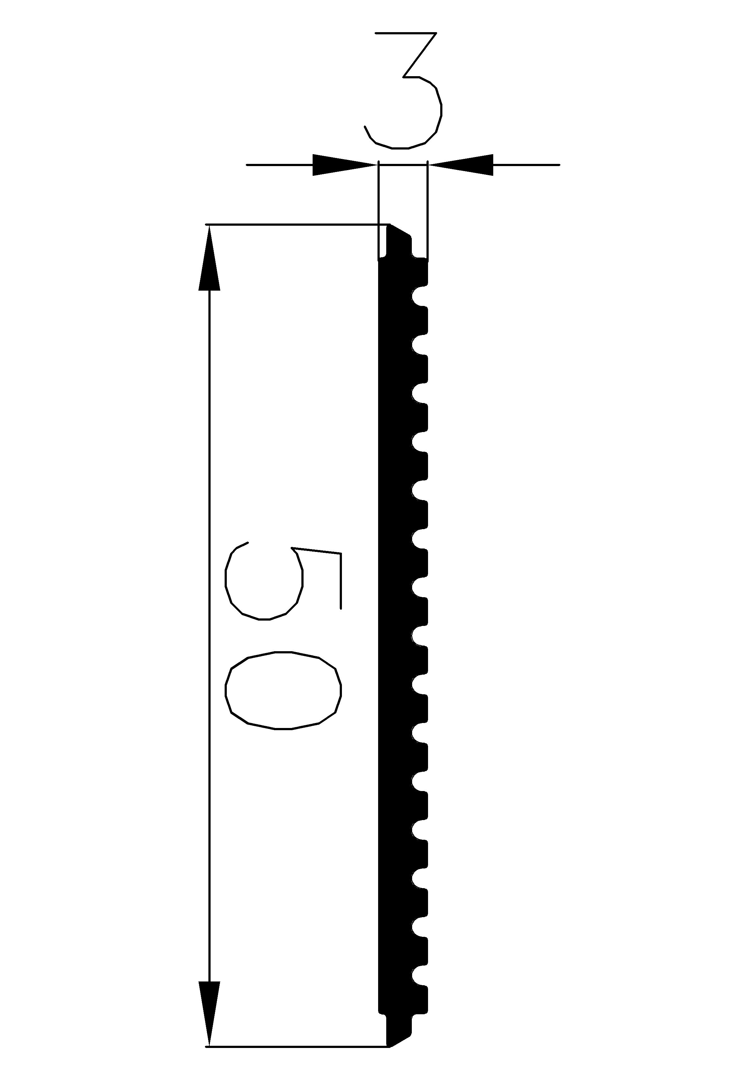 9990370KG - EPDM profiles - Layer and insulator profiles