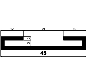 SE - G611 - Szorítóbilincs profilok