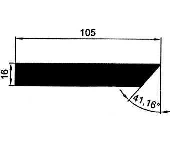 GIR - G656 - rubber profiles - Square profiles