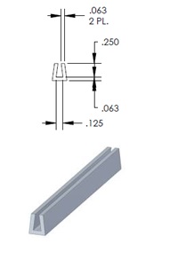 KLF0017 - rubber profiles - U shape profiles KLF0017 - rubber profiles - U shape profiles