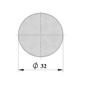 9320550KG - silicone sponge profiles - Circle and oval profiles