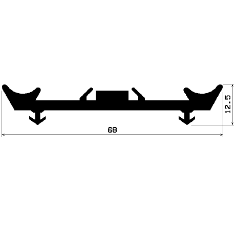 F 0336 - EPDM-Profile - Schutzmaskenprofile