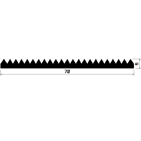 F 0719 - EPDM-Profile - Schutzmaskenprofile