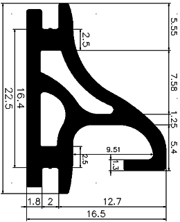 Z1 - G689 22,5×16,5 mm